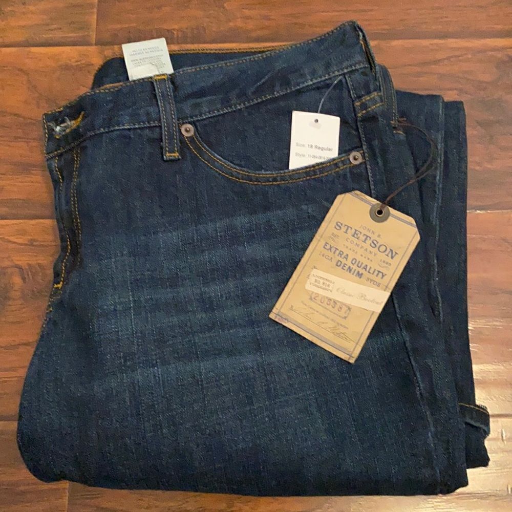 Stetson Bootcut Denim Brand New Jeans Western Rodeo Festival Ranch Concert